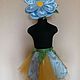 Headdress ' forget-me-not'. Carnival Hats. ludmila7070. My Livemaster. Фото №5