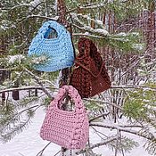 Сумки и аксессуары handmade. Livemaster - original item Tote: Knitted Women`s Shoulder Bag.. Handmade.