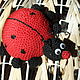 Pincushion ladybug. Stuffed Toys. Mister-sharik. My Livemaster. Фото №4
