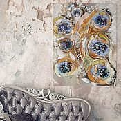 Картины и панно ручной работы. Ярмарка Мастеров - ручная работа Pintura de textura-pintura interior en lienzo. Handmade.