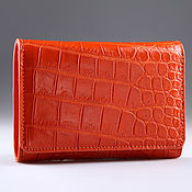 Сумки и аксессуары handmade. Livemaster - original item Women`s wallet made of genuine crocodile leather IMA0216O5. Handmade.