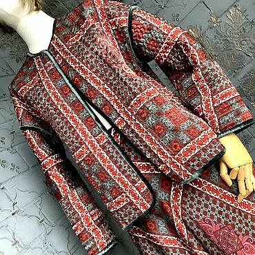 Одежда ручной работы. Ярмарка Мастеров - ручная работа Куртка стеганая, двухсторонняя из 100% шелка. Handmade.