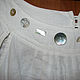 Unusual white dress, linen dress, dress France. Vintage blouses. bu-tik-1. Online shopping on My Livemaster.  Фото №2