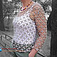 Blouse ' Summer'. Shirts-nets. Irennovikova. Online shopping on My Livemaster.  Фото №2