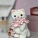Заказать Котенок тедди коллекционный. MyTeddyStore. Ярмарка Мастеров. . Тедди Зверята Фото №3
