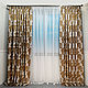 The curtains rose jacquard. Curtains1. manufaktura-sester-grekovyh. Online shopping on My Livemaster.  Фото №2