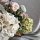 Заказать Букет цветов в вазе «Глейс». VIVA-FLORA от Оксаны Миткевич. Ярмарка Мастеров. . Композиции Фото №3
