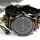 Steampunk wristwatch 'COOL STEAMPUNK' quartz movement, Watches, Saratov,  Фото №1