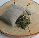 Sponge with herbs Flaxseed 'Flaxseed herbalist', Washcloths, Vologda,  Фото №1