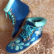 Обувь ручной работы handmade. Livemaster - original item Shoes: Warm boots autumn-winter size 35-36. Handmade.