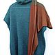Бактус Лес.. (вязаная косынка) лен с кашемиром и шелком. Бактус. ramremik-knitting-cashmere. Ярмарка Мастеров.  Фото №5