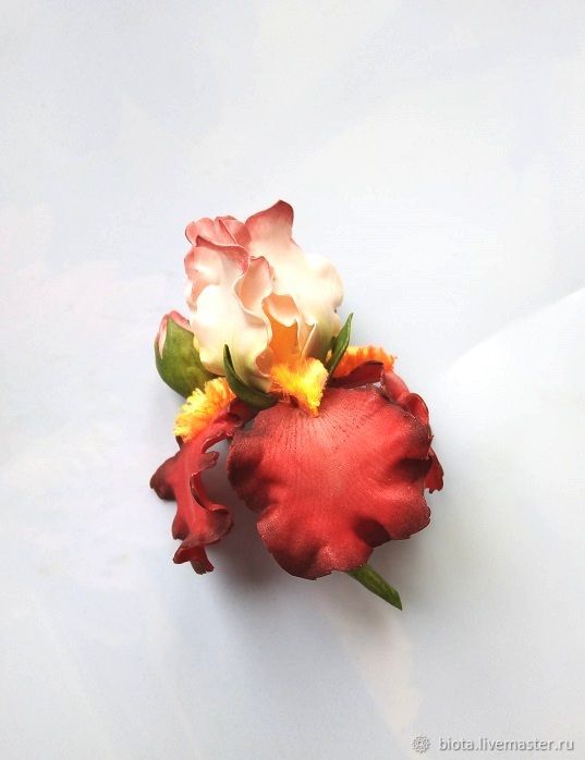 Ирисы из фоамирана. Две расцветки в интернет-магазине Ярмарка Мастеров ...