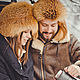 Mens fox fur hat in red. Hat with ear flaps. Forestfox. Family Fur Atelier. Online shopping on My Livemaster.  Фото №2