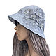 Order Women's Avalange Hat. avokado. Livemaster. . Hats1 Фото №3
