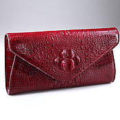 Сумки и аксессуары handmade. Livemaster - original item Women`s Crocodile Leather Clutch Bag IMA0796H1. Handmade.