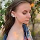 Заказать Свадебные жемчужные серьги , кафф , свадебный кафф. Si Wedding Accessories. Ярмарка Мастеров. . Каффы Фото №3