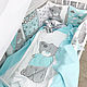 Full set of patchwork quilt as a gift!. Sides for crib. Stkengu. Online shopping on My Livemaster.  Фото №2
