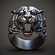 Signet ring:Tiger Power. Signet Ring. aleksandr5 (Aleksandr5). Online shopping on My Livemaster.  Фото №2