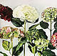 Triptych oil Clouds of hydrangeas 70h140 cm. Pictures. Ivlieva Irina Art. Online shopping on My Livemaster.  Фото №2