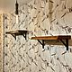 A set of shelves made of slabs of elm (project g. Ivanovo). Shelves. uloft. My Livemaster. Фото №4
