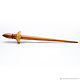 Order Tibetan support Spindle for spinning Siberian cherry Wood#B32. ART OF SIBERIA. Livemaster. . Spindle Фото №3