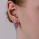 Серьги воздушная гимнастика "Вис в шпагате". Серьги классические. Sabira Jewelry. Ярмарка Мастеров.  Фото №8