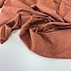 Ткань Костюмный Хлопковый Микровельвет Цвет Терракот Италия. Ткани. LOSCUT TESSUTI | Ткани из Италии. Интернет-магазин Ярмарка Мастеров.  Фото №2
