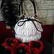 Вязаная сумка" МАКОВЫЙ ЦВЕТ- Бохо". Классическая сумка. ELAVEREL (the ART of fine handmade). Ярмарка Мастеров.  Фото №5