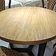 Order Round table made of solid wood. stolizmassiwa. Livemaster. . Tables Фото №3