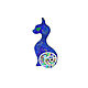Brooch Cat. Brooch with lapis lazuli and mother of pearl. Brooches. ARIEL - MOSAIC. My Livemaster. Фото №4