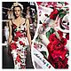 Ткань атласная вискоза кади Dolce&Gabbana, Ткани, Москва,  Фото №1