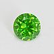 Bright green demantoid. 0.68 carats. Minerals. Tsvetnye kamni (gemcolor). Ярмарка Мастеров.  Фото №4