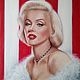 Painting Portrait of Marilyn Monroe 50*60 cm. Pictures. Ermolaeva Olesya. My Livemaster. Фото №6