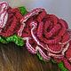 Order A flower crown Rose headband, hoops. Gala Devi (crochet design). Livemaster. . Headband Фото №3