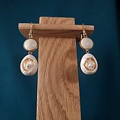 Украшения handmade. Livemaster - original item Chicks earrings made of mammoth tusk. Handmade.