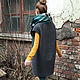 Felted coat sleeveless Black Pearl. Coats. FeltOx. Online shopping on My Livemaster.  Фото №2