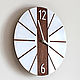 Handmade wall clock in Scandinavian style, Watch, Chelyabinsk,  Фото №1