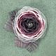 Order Morning BlackBerry. Brooch - handmade flower made of fabric. ms. Decorator. Livemaster. . Brooches Фото №3