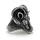 Перстень серебряный мужской  Баран JR40-03. Кольца. Blacksilver. Ярмарка Мастеров.  Фото №4
