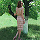 To better visualize the model, click on the photo CUTE-KNIT NAT Onipchenko Fair masters to Buy knitted dress
