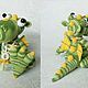 Дракончик Лютик.  Вязаная игрушка. Мягкие игрушки. Ольга  (Маленькие радости). Ярмарка Мастеров.  Фото №6