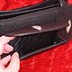 Сумка из кожи морского ската. Б/у. Классическая сумка. ***  ВоЛшЕбНоЕ СиЯнИе ***. Ярмарка Мастеров.  Фото №6