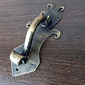 Для дома и интерьера handmade. Livemaster - original item Forged handle with knocking. Handmade.