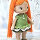  Кукла Даша. Амигуруми куклы и игрушки. Juliacrochettoys. Ярмарка Мастеров.  Фото №6