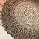 Ковер вязаный из шнура " Грация". Ковры для дома. Vyazanie Hand Made. Ярмарка Мастеров.  Фото №5