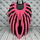 Women's leather backpack 'Angel Wings' Black and Pink, Backpacks, Moscow,  Фото №1