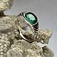 Order Bright natural Emerald 1,56 ct women's silver emerald ring. Bauroom - vedic jewelry & gemstones (bauroom). Livemaster. . Rings Фото №3