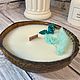 Свеча в кокосовой скорлупе. Свечи. Candle-magic-3. Ярмарка Мастеров.  Фото №9