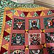 Лоскутное одеяло «В волшебном лесу». Одеяла. Ольга Лаврова. Ярмарка Мастеров.  Фото №4