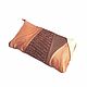 Кожаный коричневый клатч "Килиманджаро",вечерняя сумочка. Клатчи. Apendaga. Интернет-магазин Ярмарка Мастеров.  Фото №2